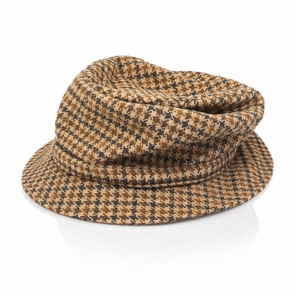 Connemara Mens One Size Brown Wool Tweed Fishing Bucket Hat Ireland